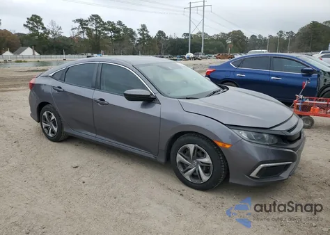 2019 Honda Civic Lx из США, поврежденный, VIN 19XFC2F66KE036634